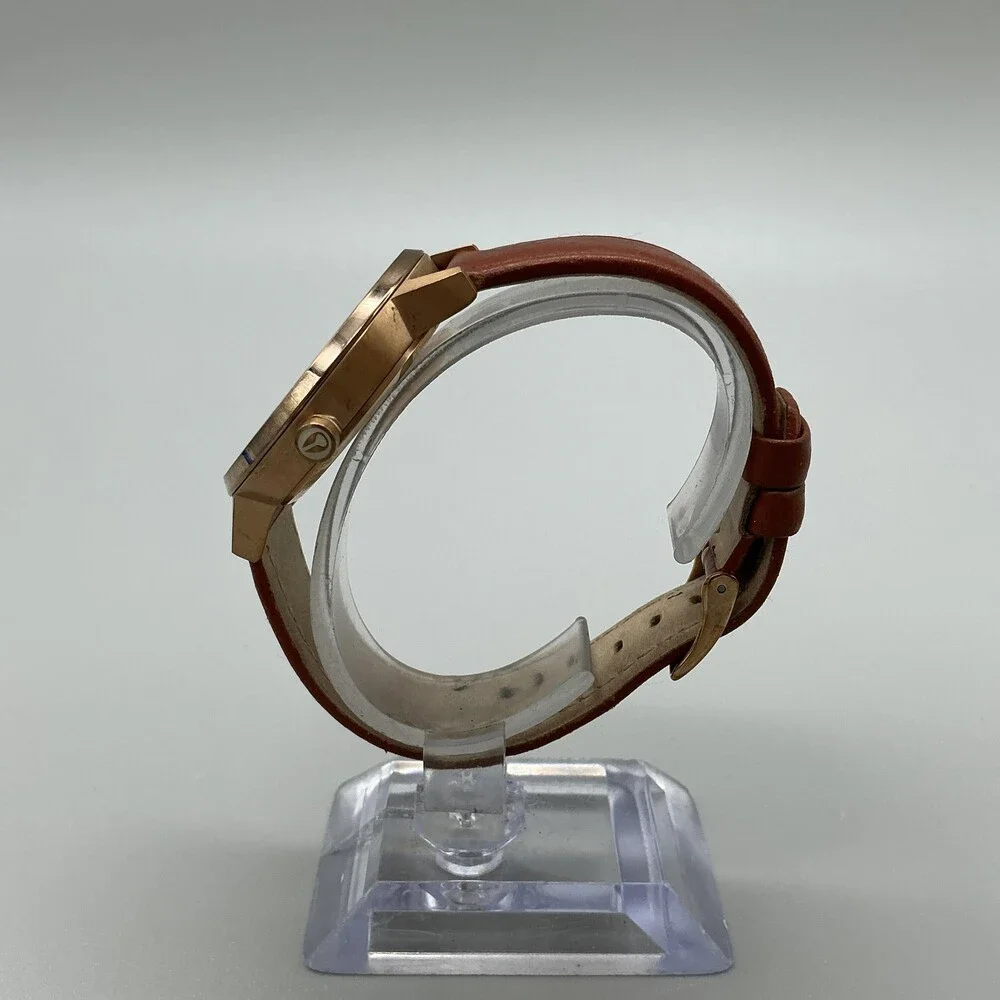 Nixon The Kensington Movin' Out Womens Watch 37mm Rose Gold Tone New Battery